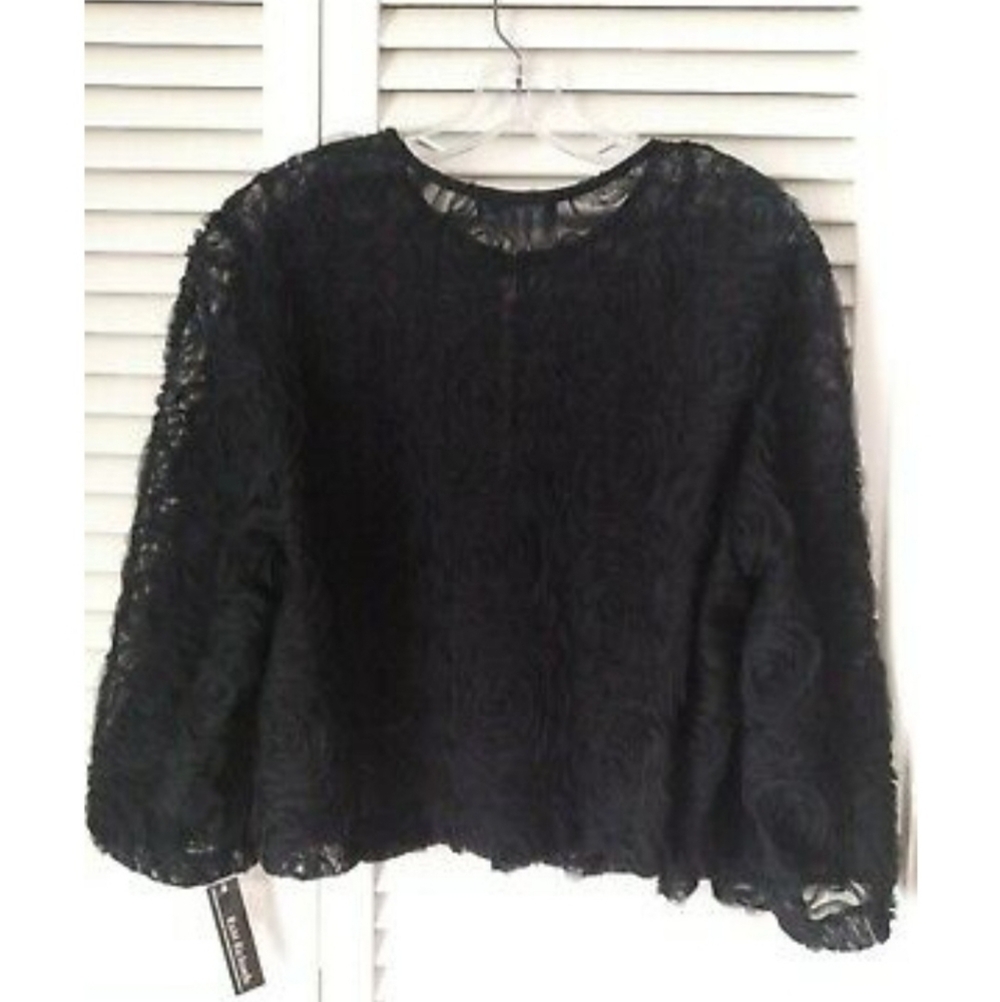 R&M Collection Formal Jacket Black SIZE LARGE NWTG
